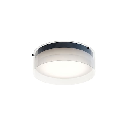 Afx Studio 12-in. LED Ceiling Flush Mount, Polished Chrome STDF12LAJD1PC